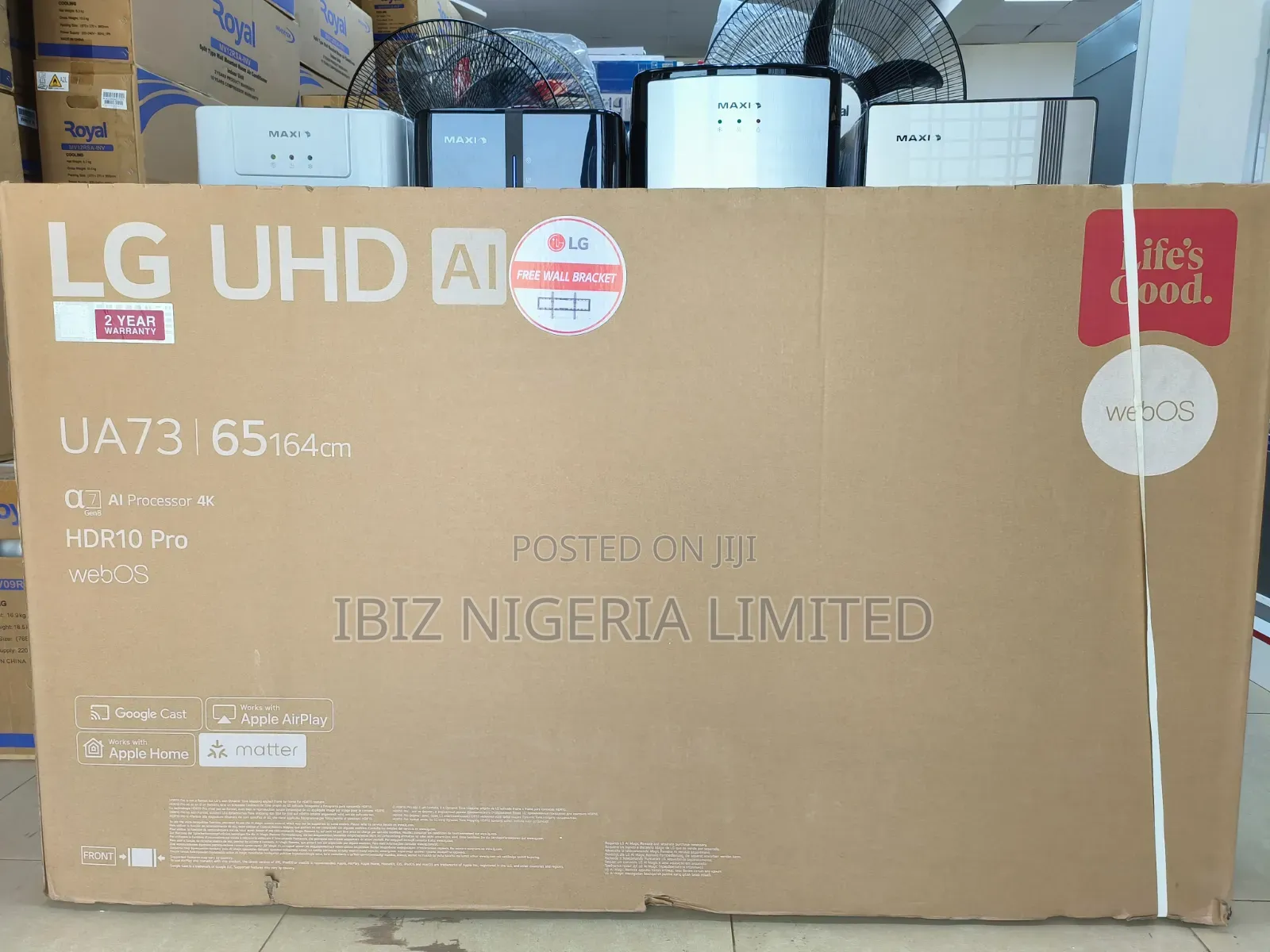 LG 65" Smart TV (Uhd)