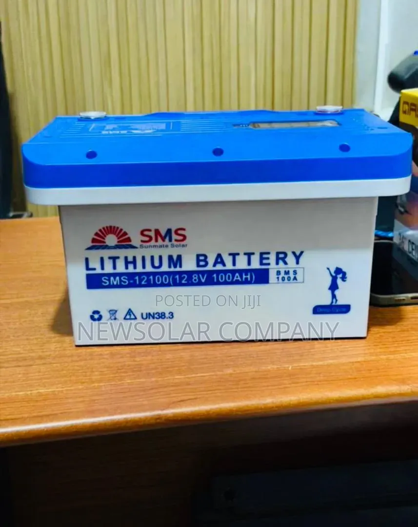 1.3KWh 12V SMS Lithium Battery Available Now