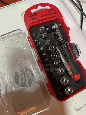 23-Piece Precision Repair Tools Set With Ratchet Screwdriver Socket