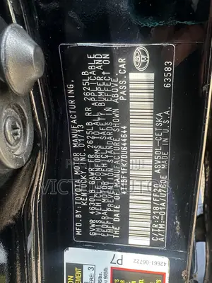 Toyota Camry 2013 Black