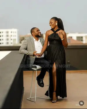 Modern Black Grey Couple Urban Look