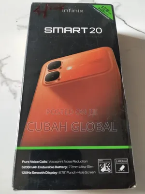New Infinix Smart 20 128 GB Orange