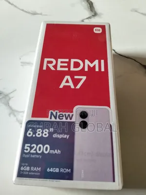 New Xiaomi Redmi A7 64 GB Red