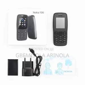 New Nokia 106 Black