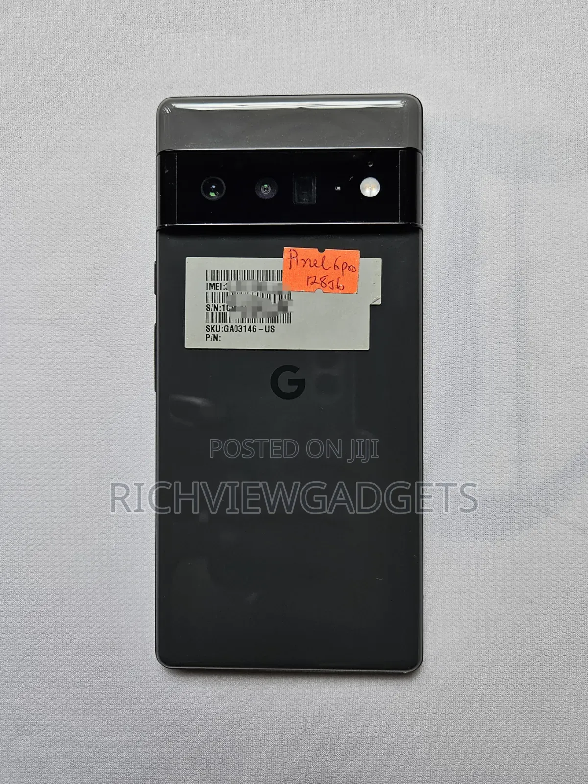 Google Pixel 6 Pro 128 GB Black