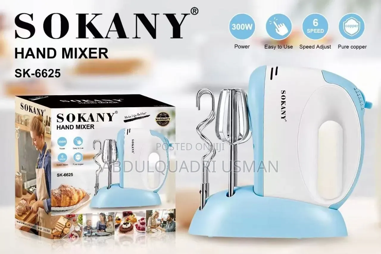 Sokany High Quality Electric Hand Mixer