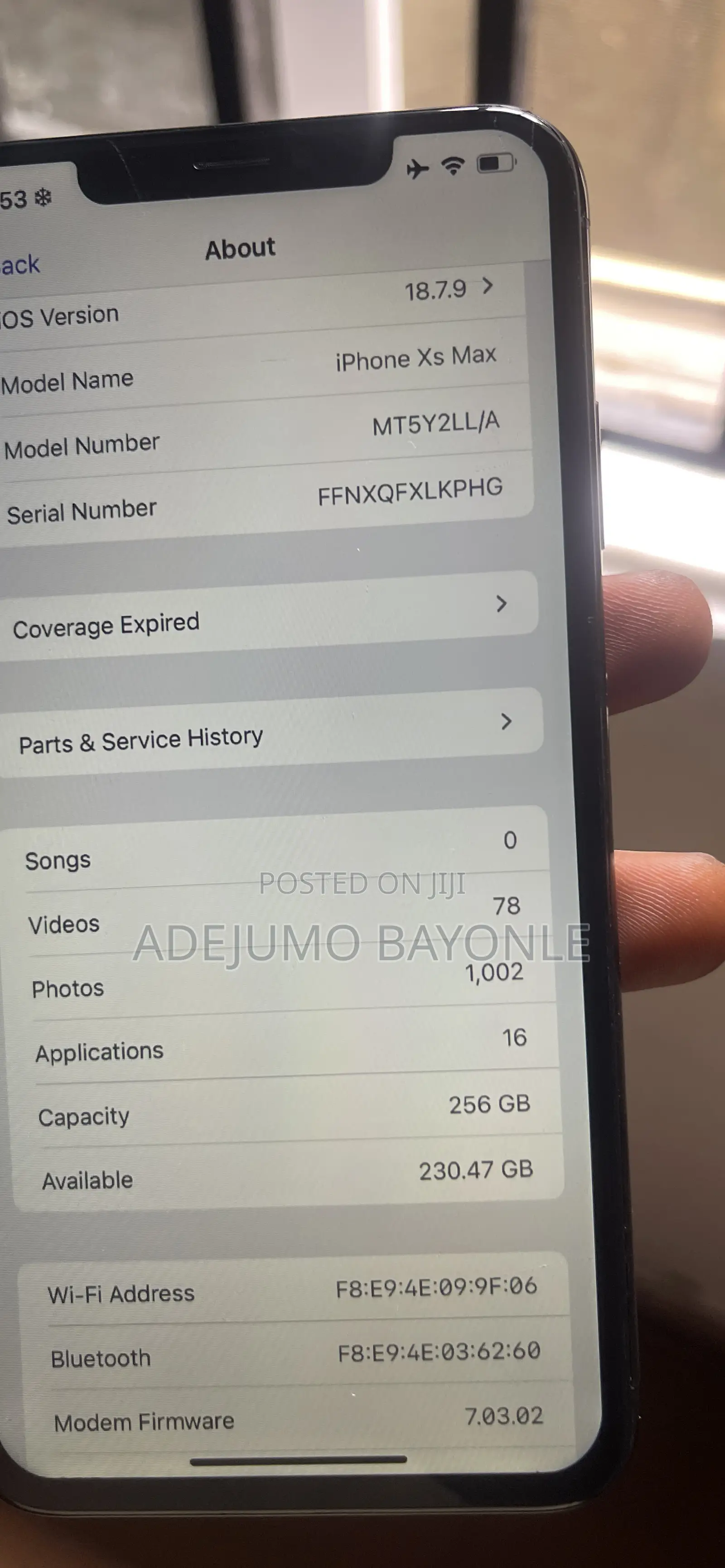 Apple iPhone XS Max 256 GB Black