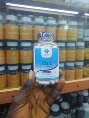 Superior Health Zinc 50mg Dietary Supplements.