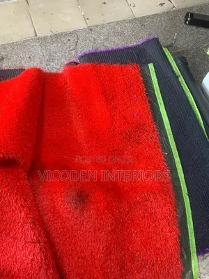Red Artificial Grass