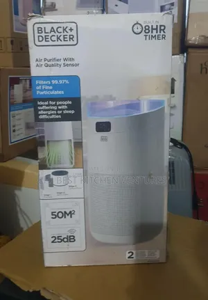 Black & Decker Air Purifier With Air Quality Sensor