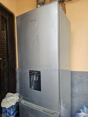 262L Hisense Double Door Fridge With Dispenser