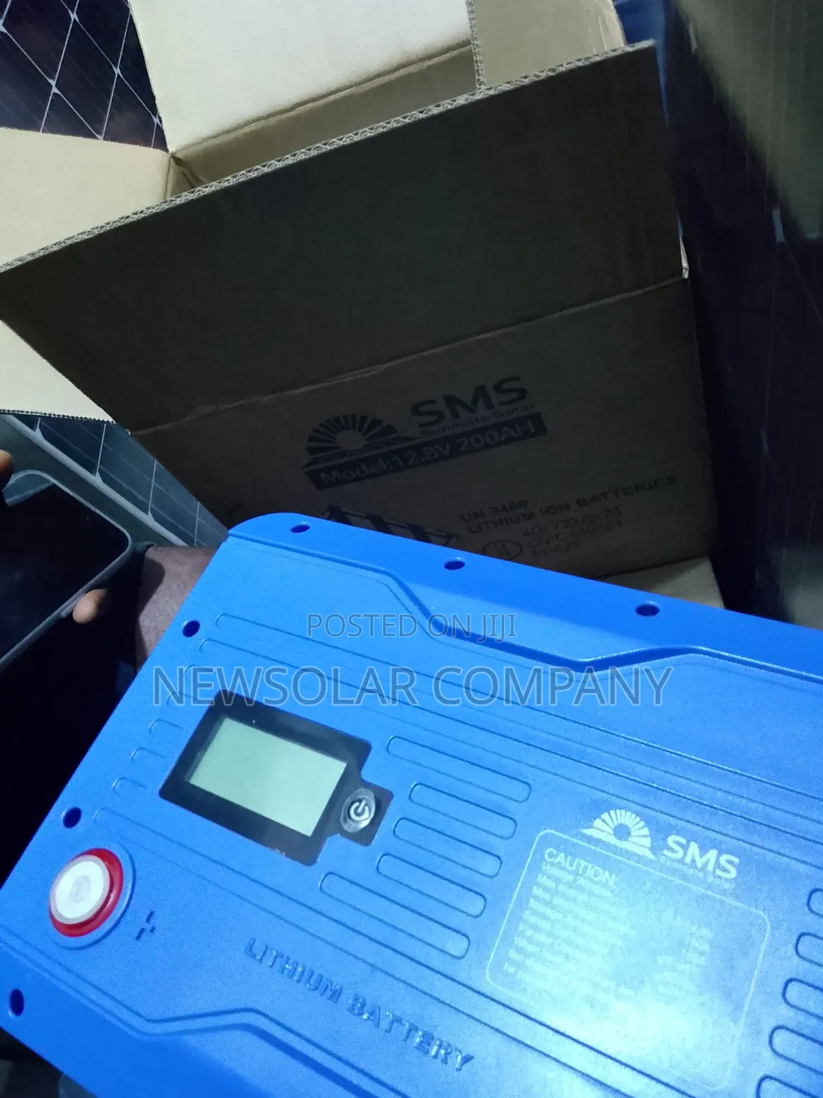 2.56KWh SMS Lithium Battery Available Now