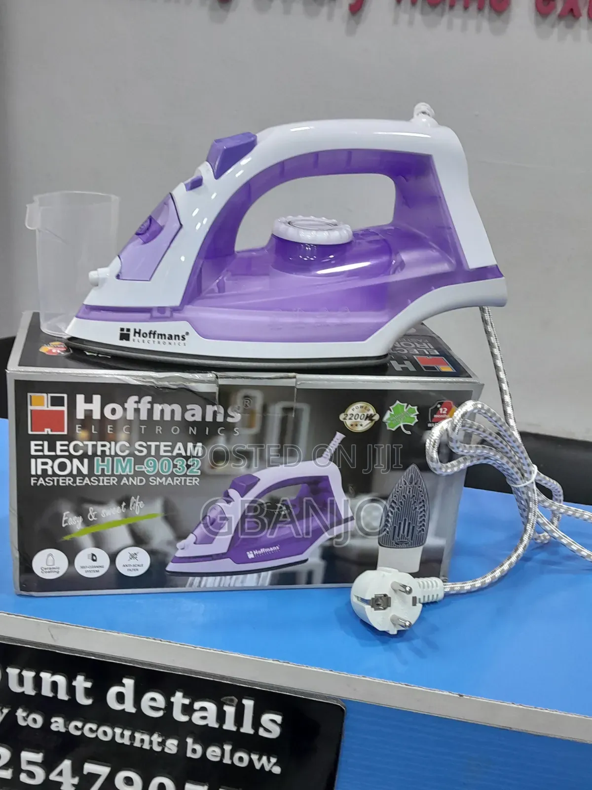 Hoffman Electric Steam Iron