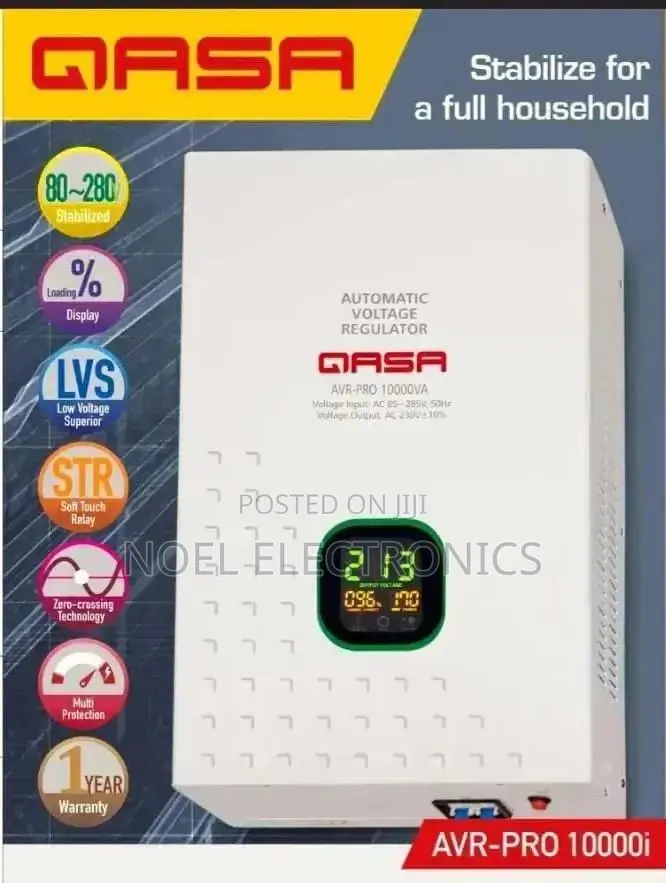 Qasa 10000va Automatic Voltage Regulator