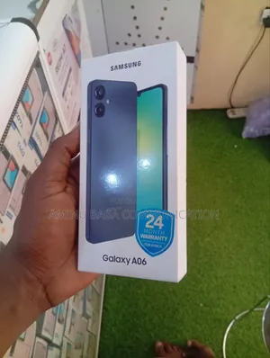 New Samsung Galaxy A06 64 GB Black