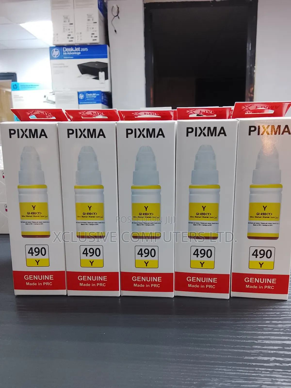 Pixma 490 Yellow Genuine