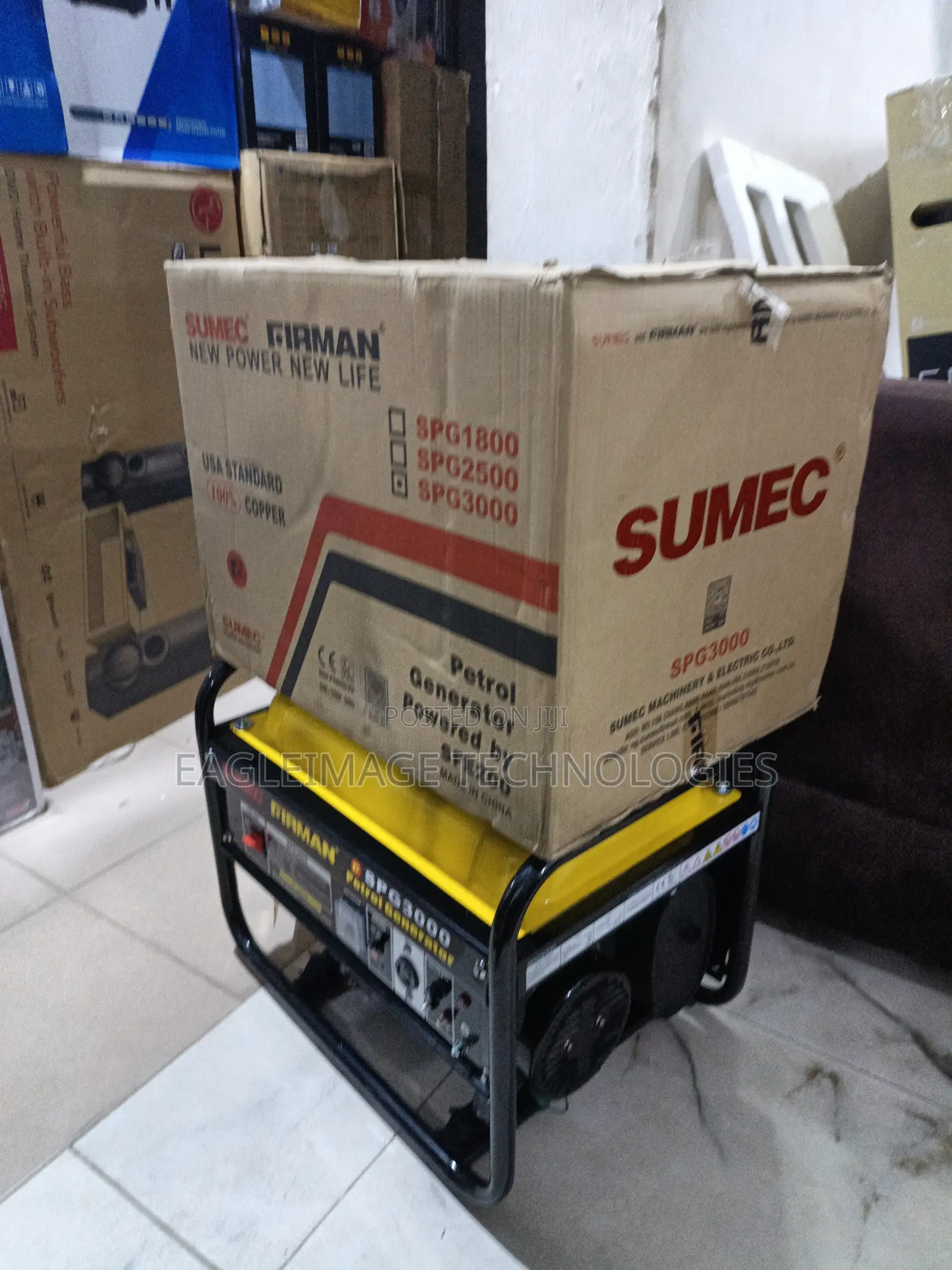 Original Sumec Firman SPG3000 SFE200 Engine Gen