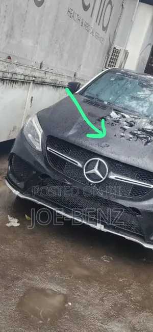 GLE350 2018 Bonnet Logo
