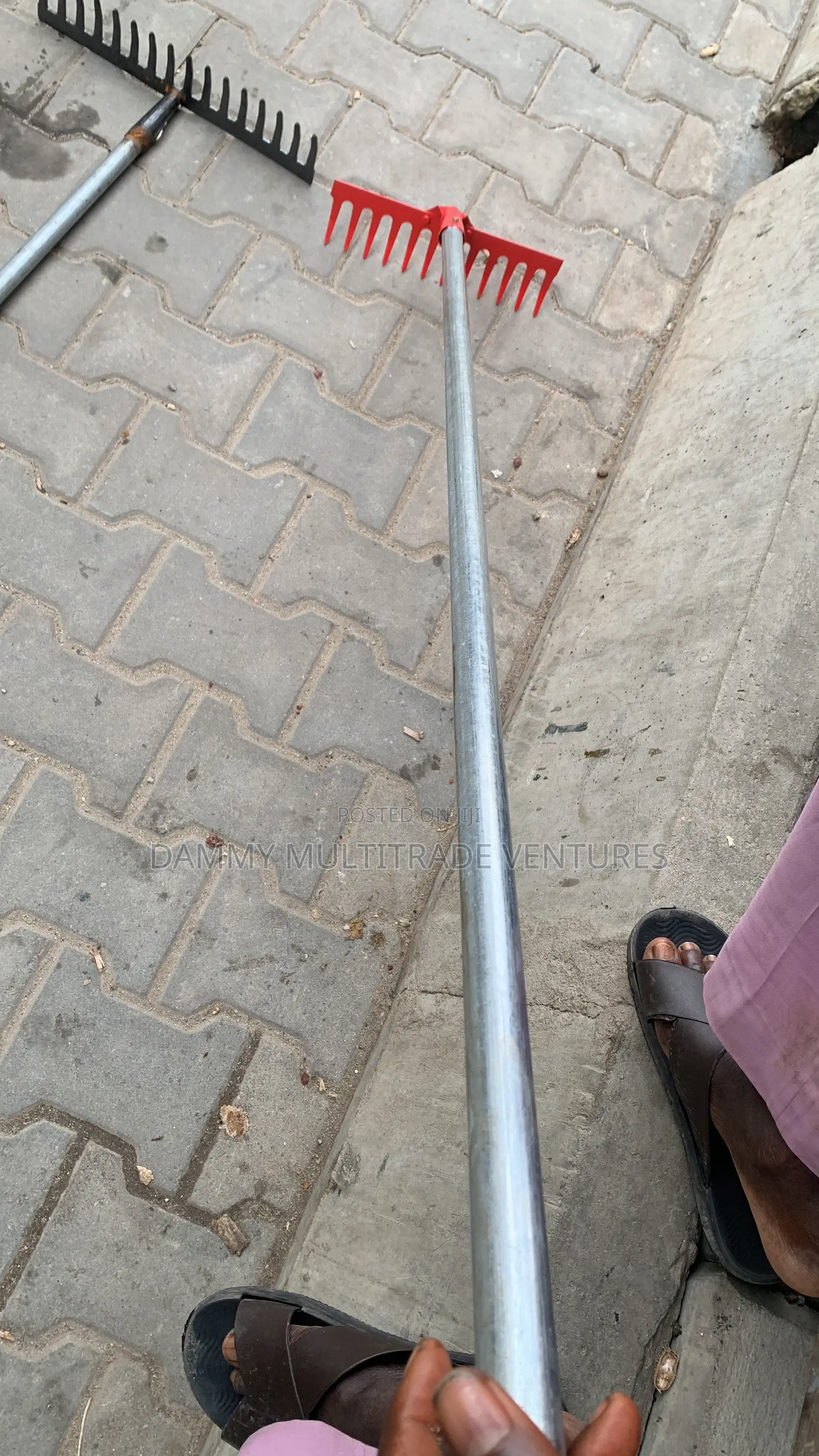 Heavy Duty Soil Rake