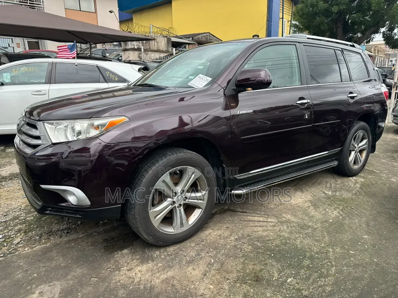 Toyota Highlander 2011 Maroon
