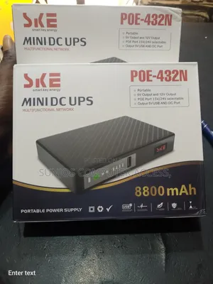 Ske Mini Dc Ups Router Power Bank 8800 Mah