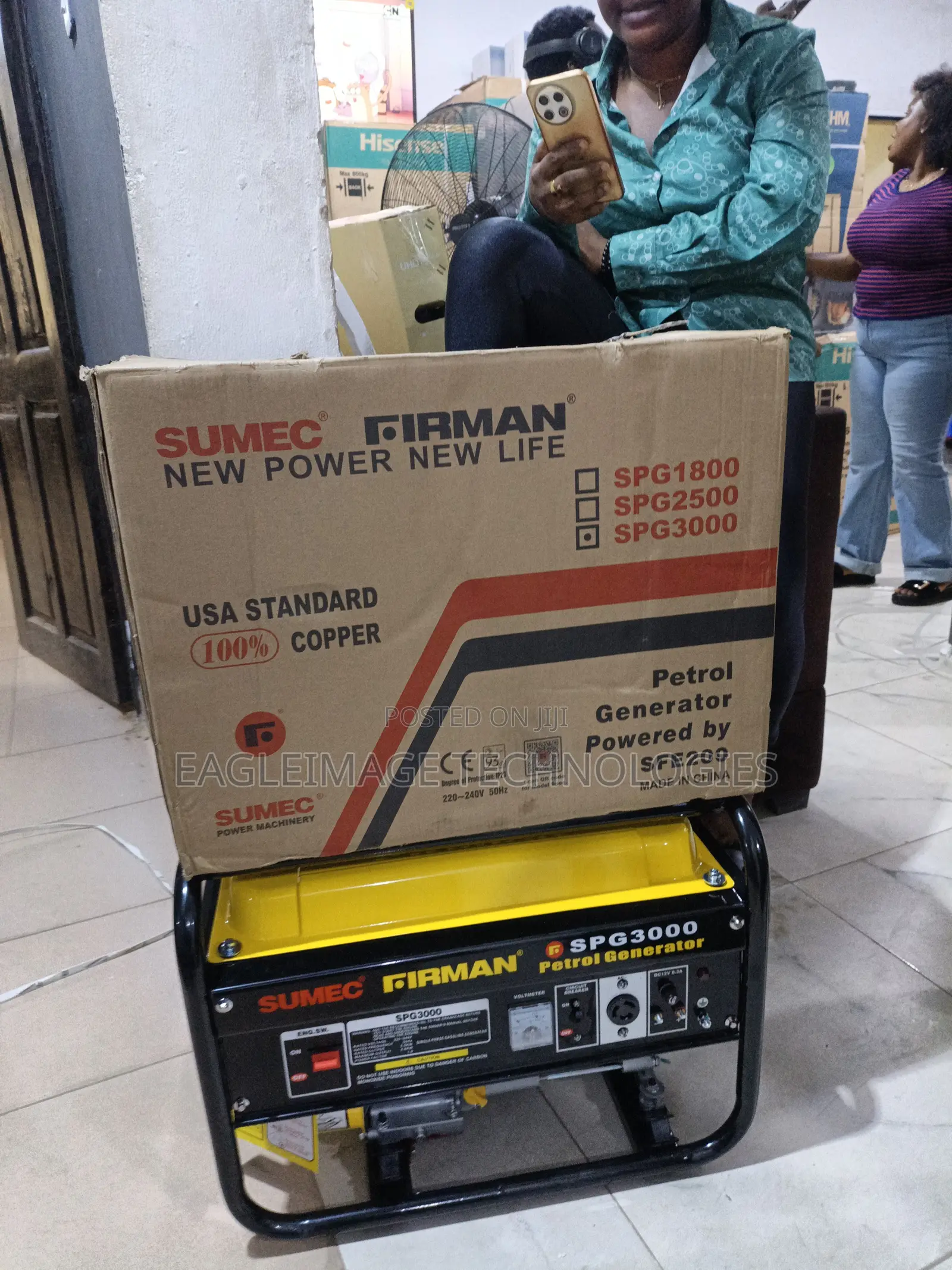 Original Sumec Firman 2.5kVA SPG3000 Generator