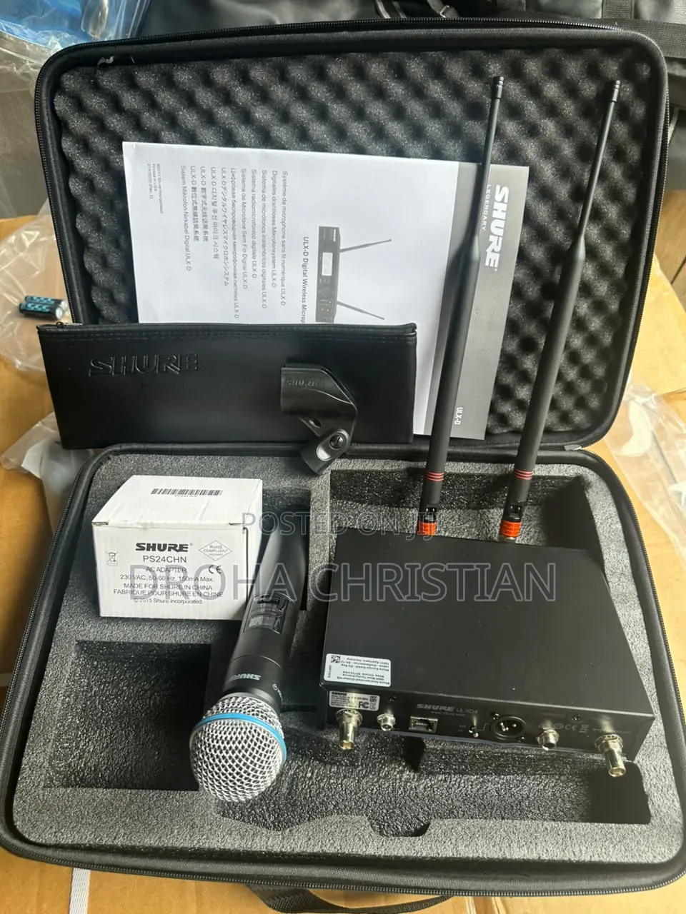 Shure Ulxd4 Mic Single Wireless Microphone
