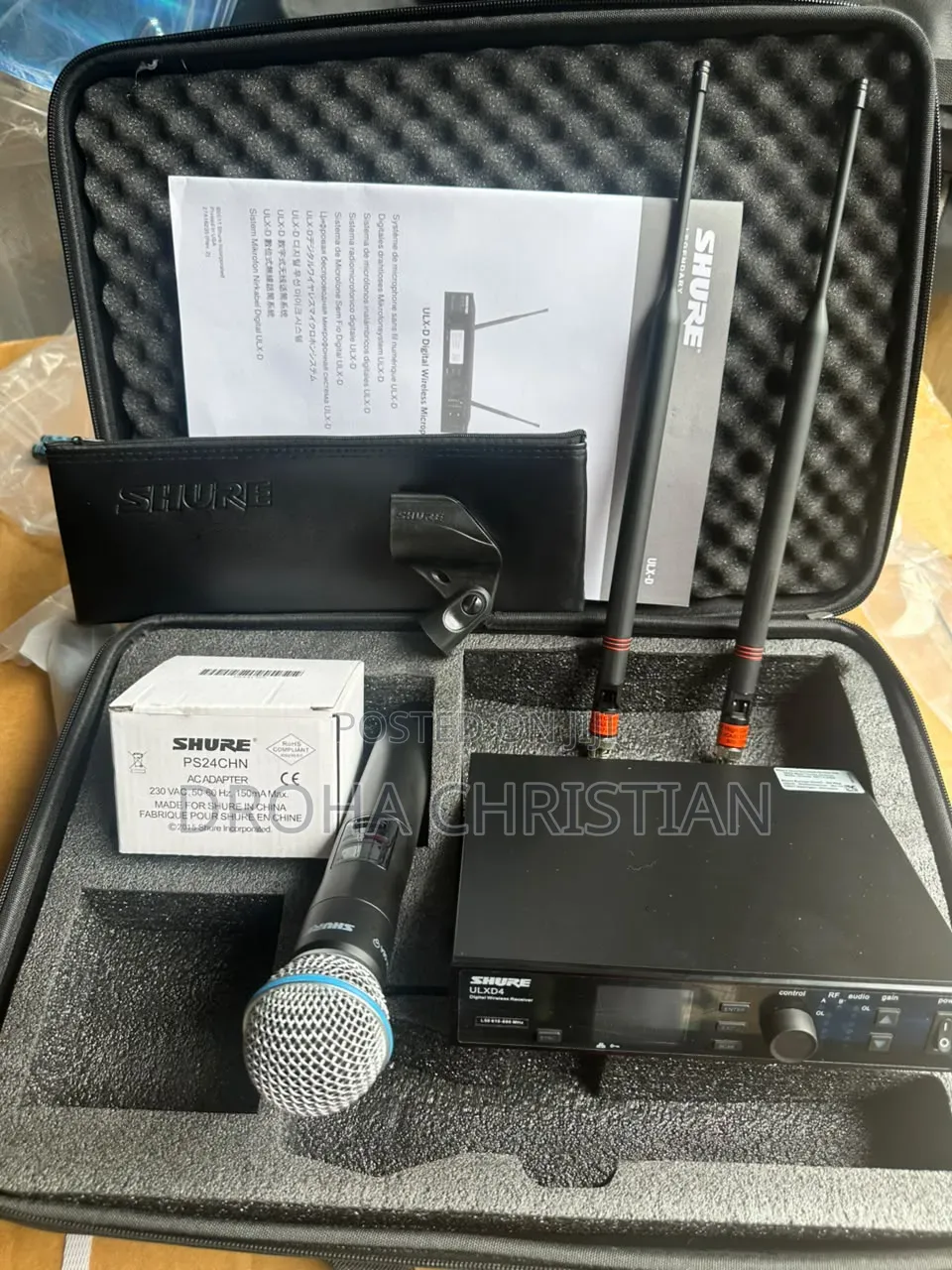 Shure Ulxd4 Mic Single Wireless Microphone