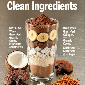 All-in-One Protein Smoothie Powder With Collagen, Cocoa, and Milk