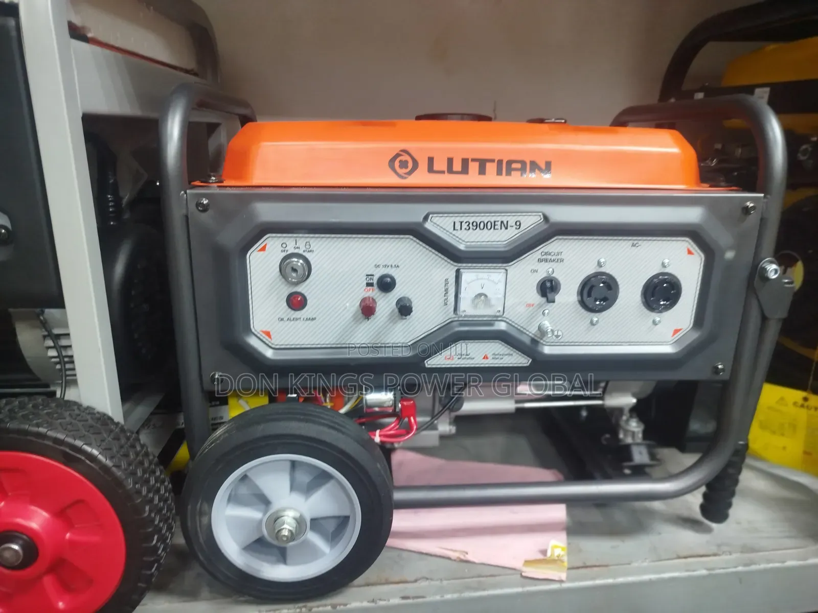 Lutian 4.5KVA Heavy-Duty Power Generator