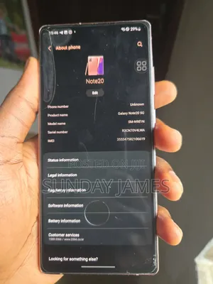 Samsung Galaxy Note 20 5G 256 GB Orange