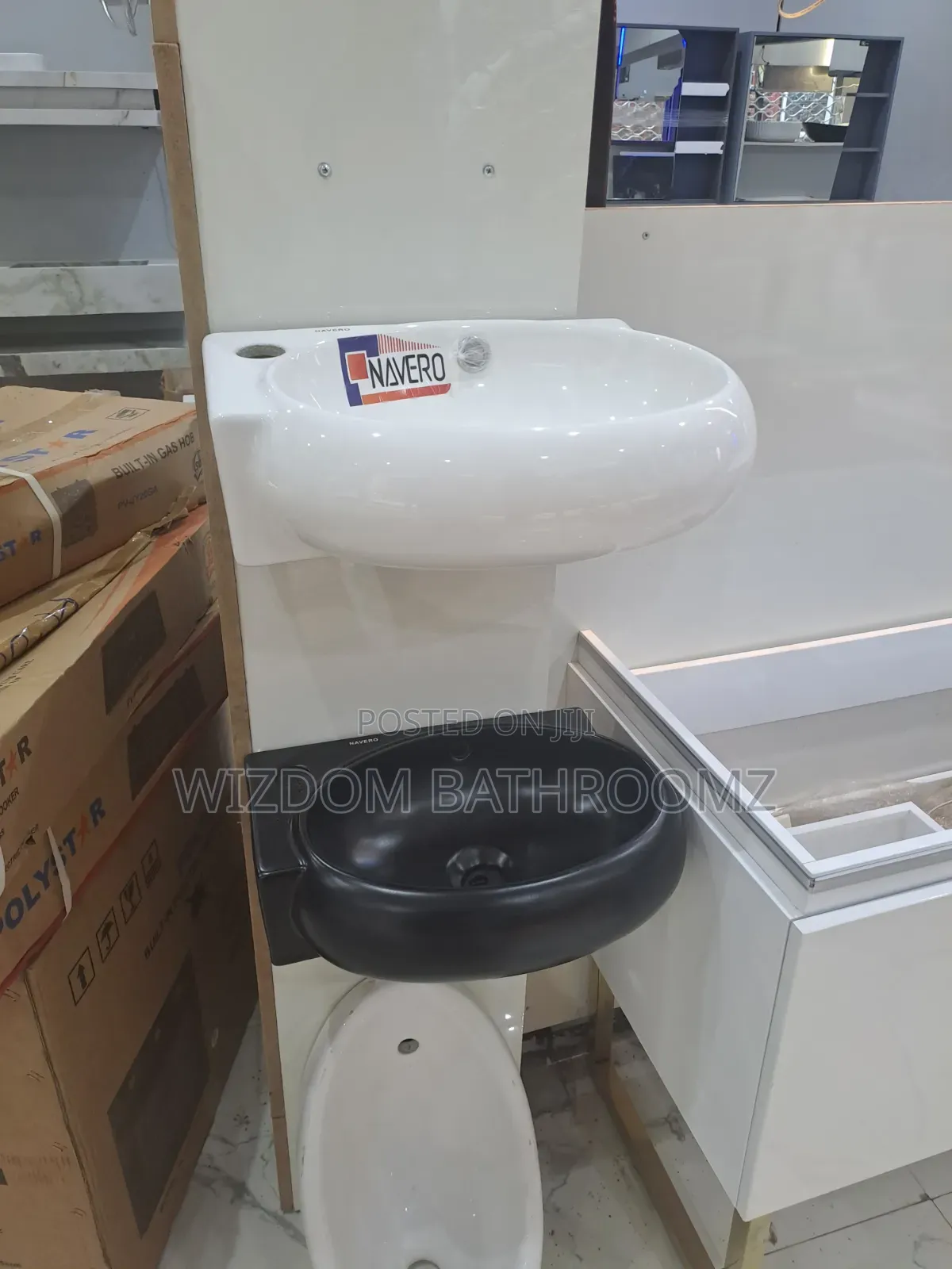 Executive Black Hanging Basin