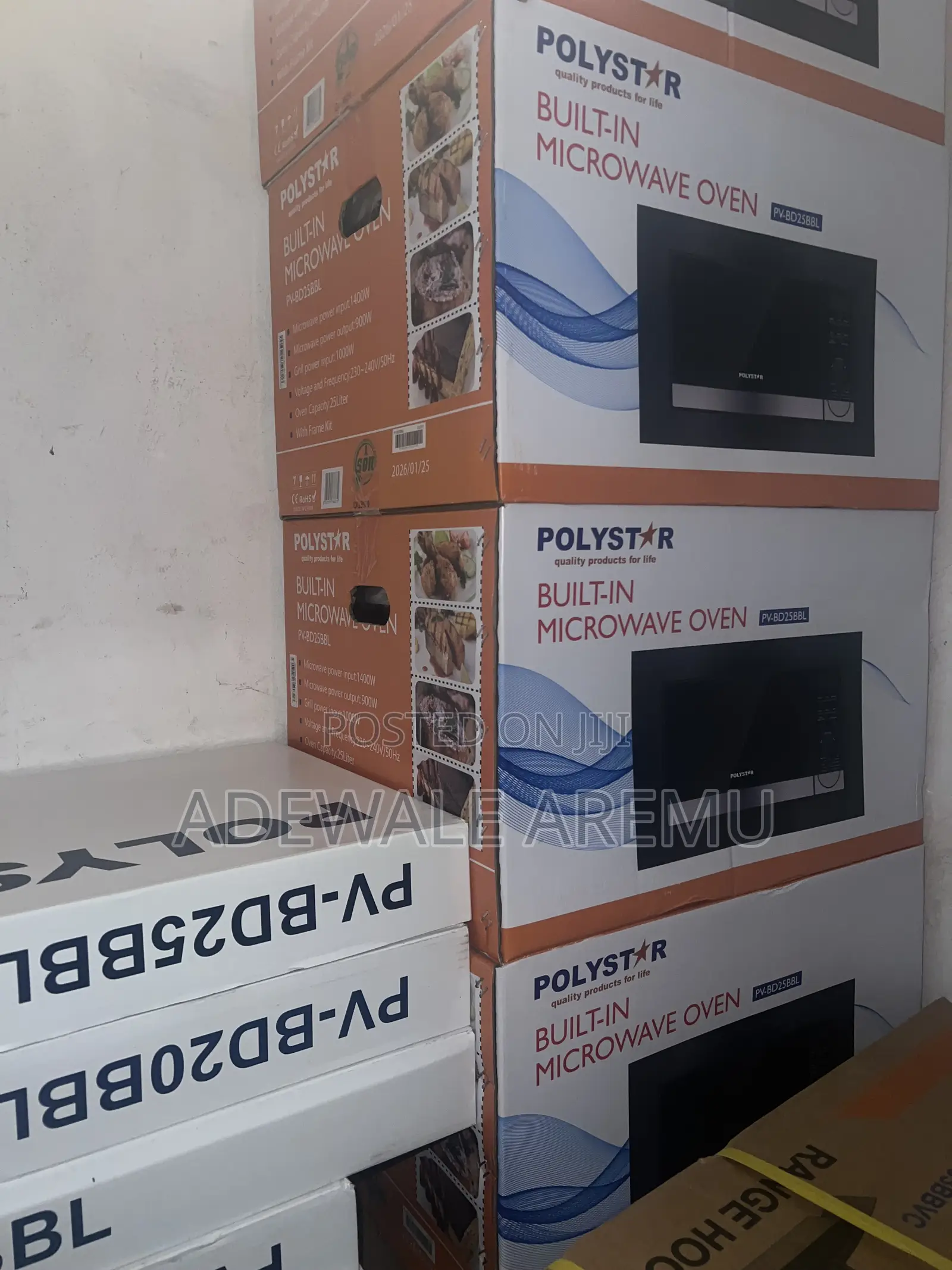 Polystar Built-in Microwave 25litres