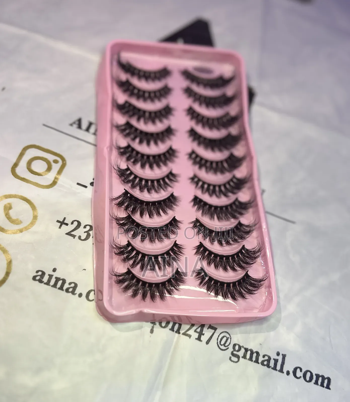 ✨ 10 Pairs of Faux Mink Lashes