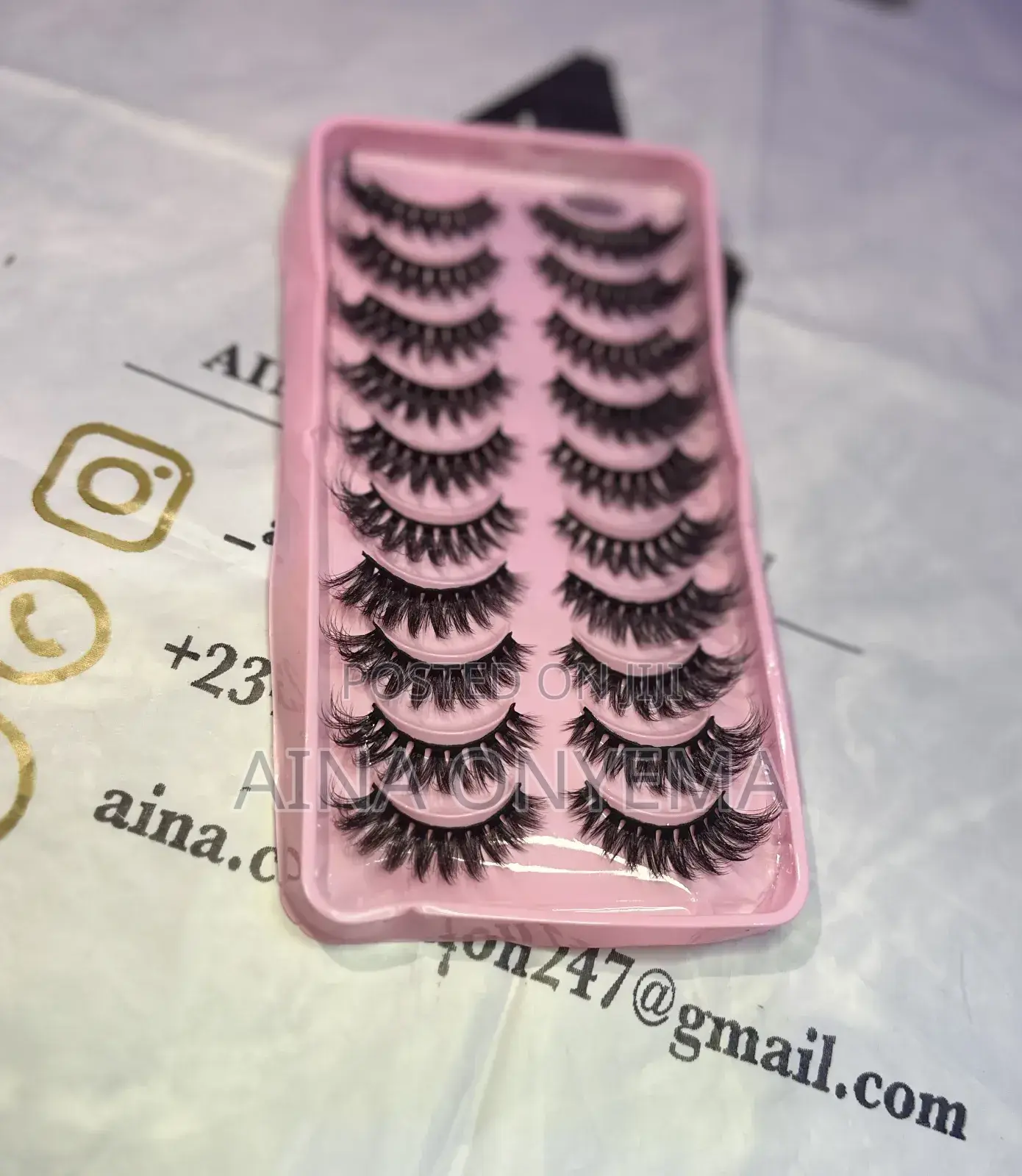 ✨ 10 Pairs of Faux Mink Lashes