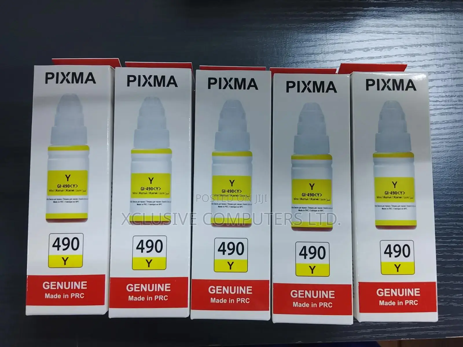 Pixma 490 Yellow Genuine