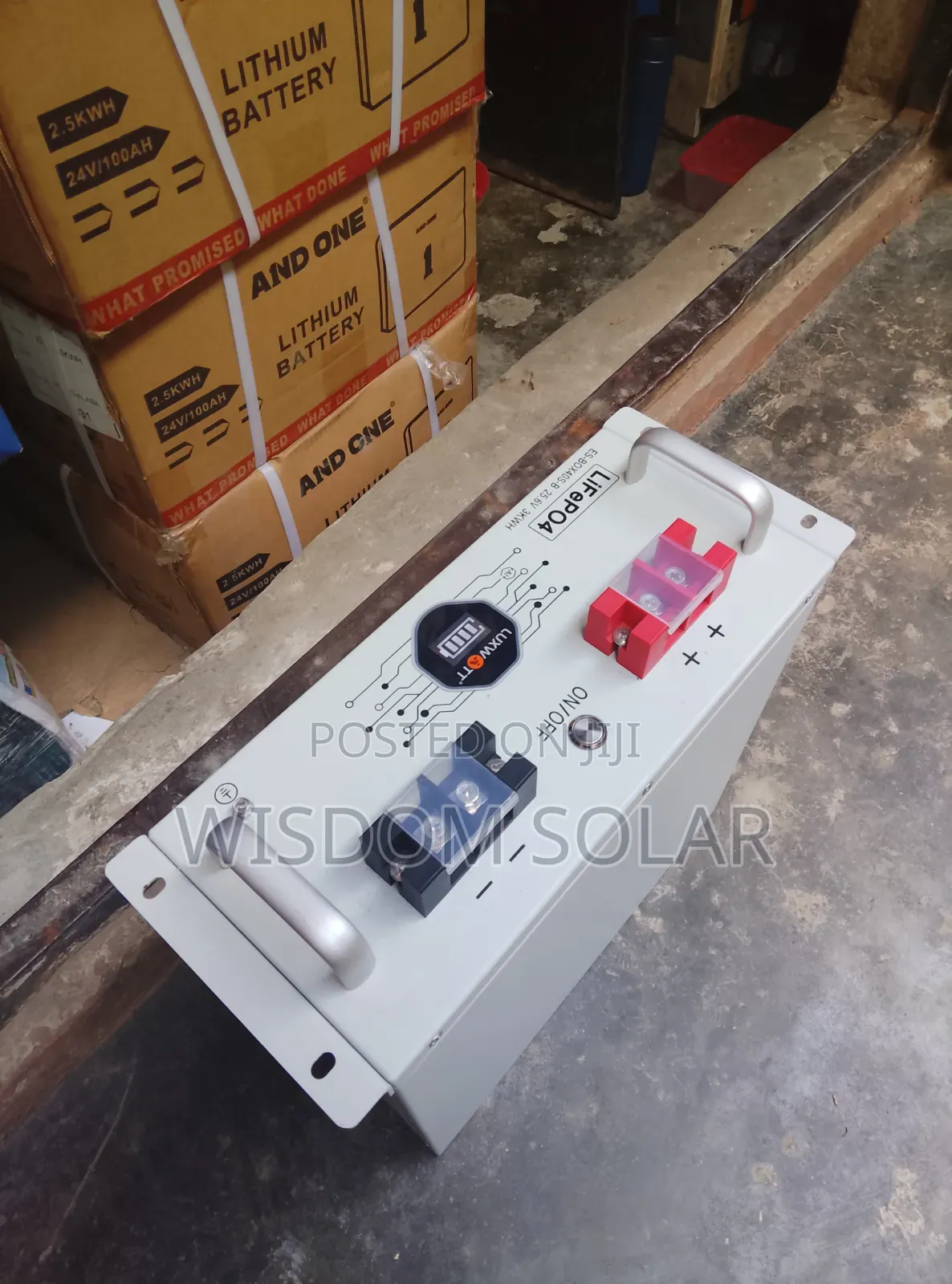 Luxwatt 3kwh Lithium Battery 24v