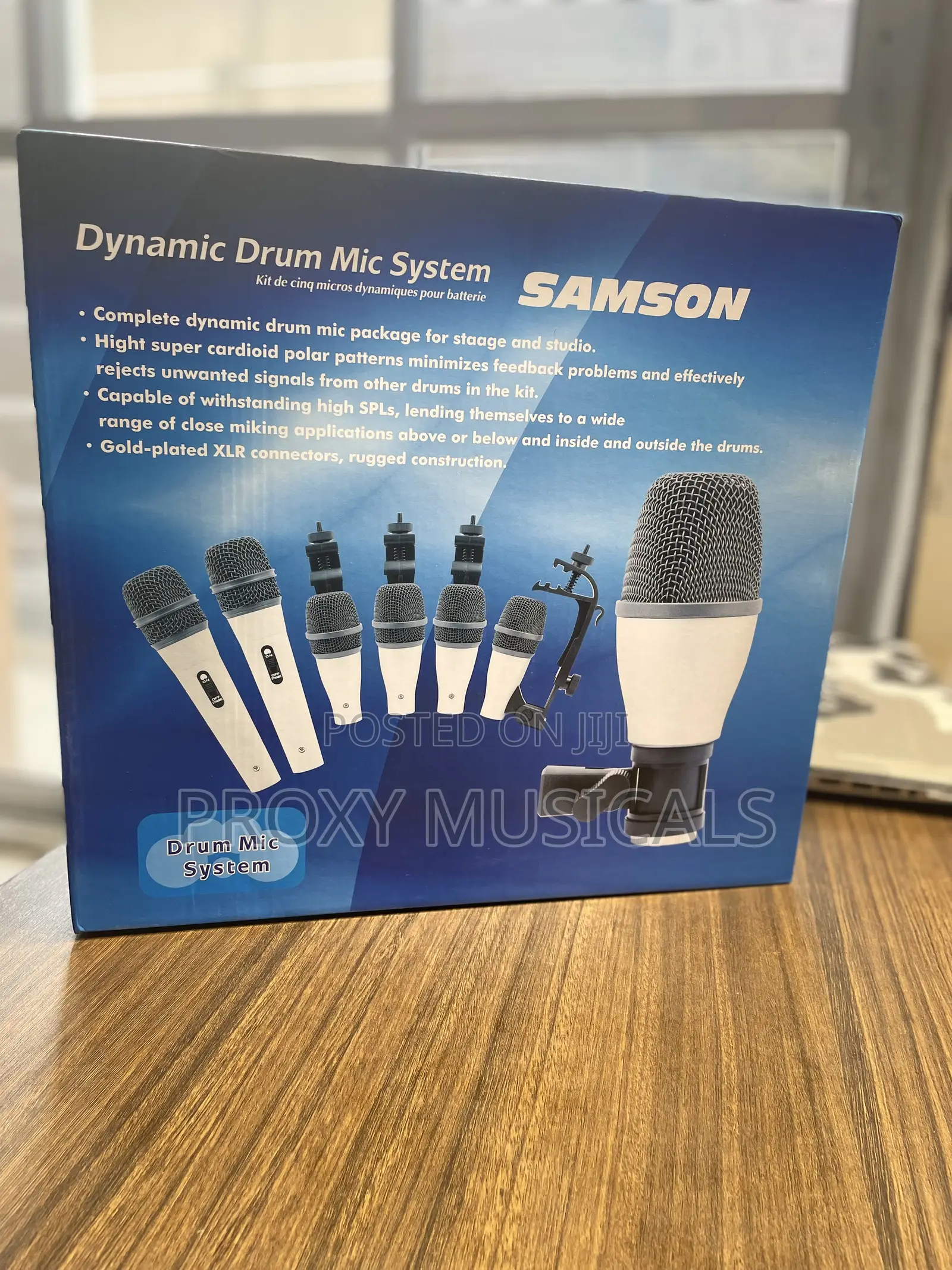 Samson Drum Microphone System - 5 Set