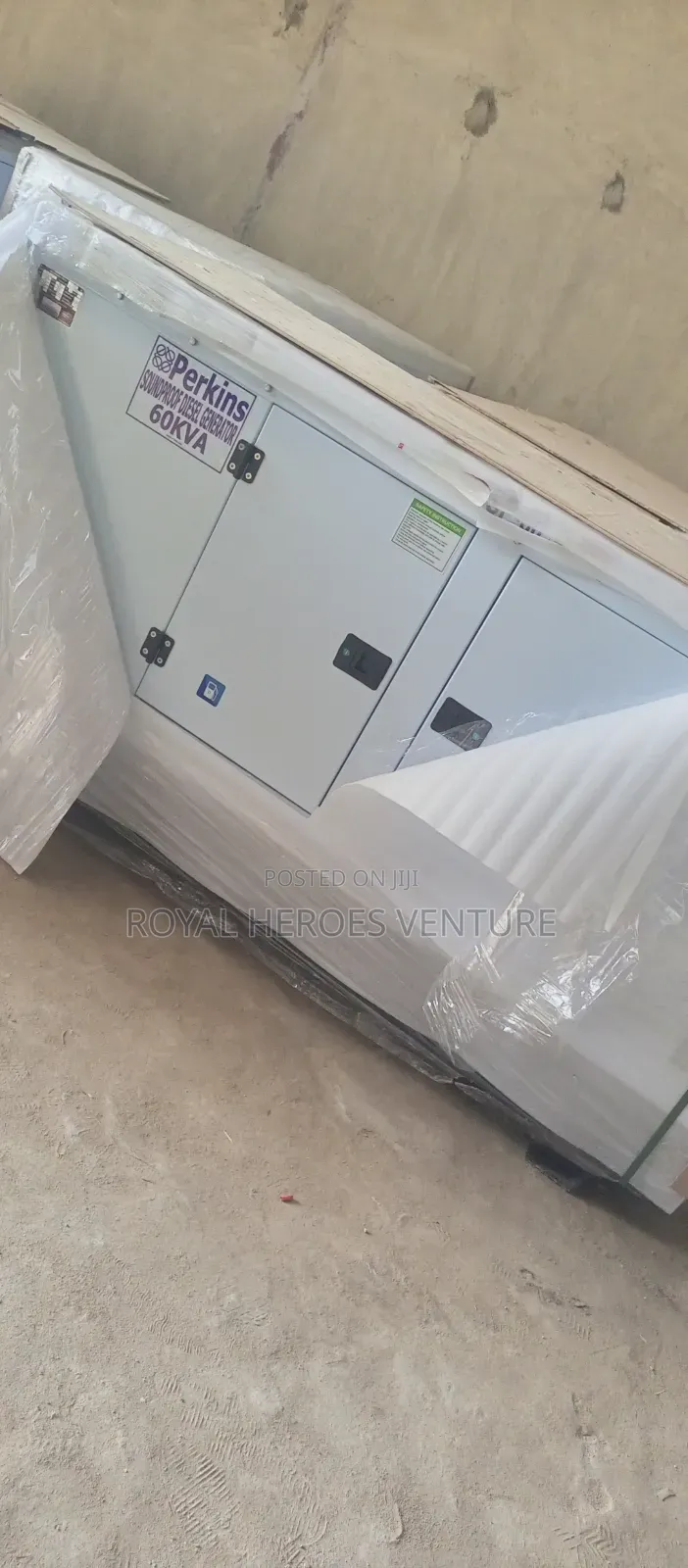 60kva Perkins Solid Soundless Generator