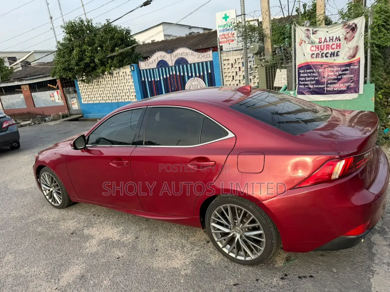 Lexus IS 2015 Red