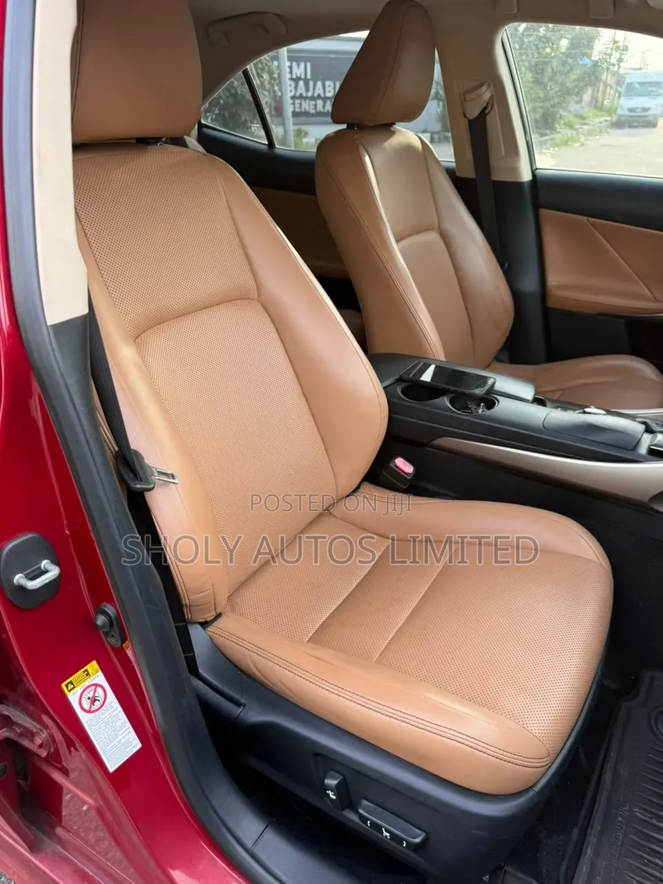 Lexus IS 2015 Red