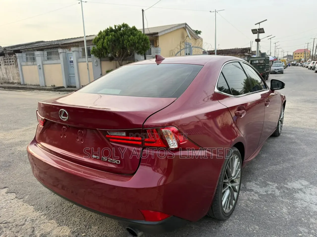 Lexus IS 2015 Red