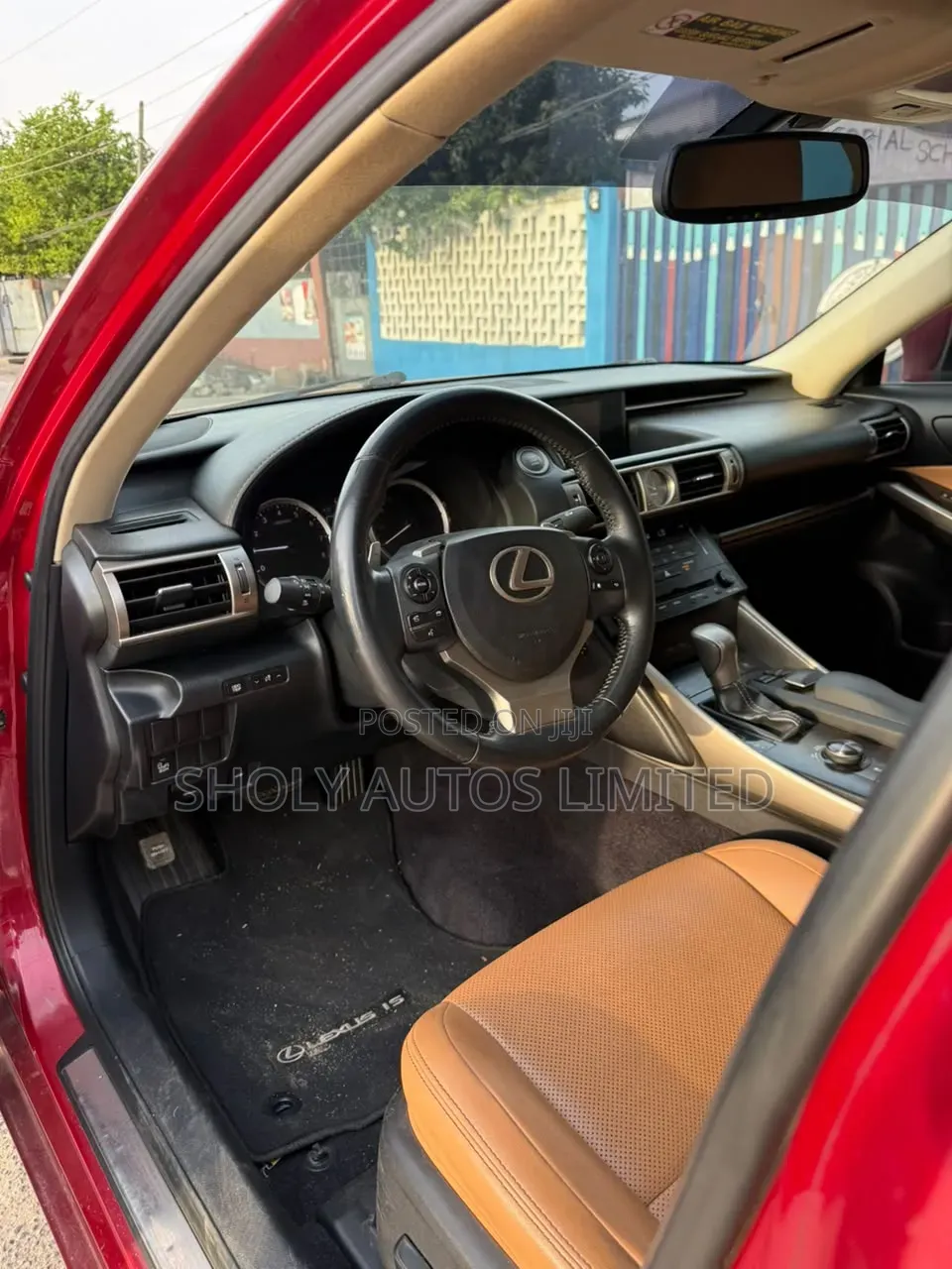 Lexus IS 2015 Red