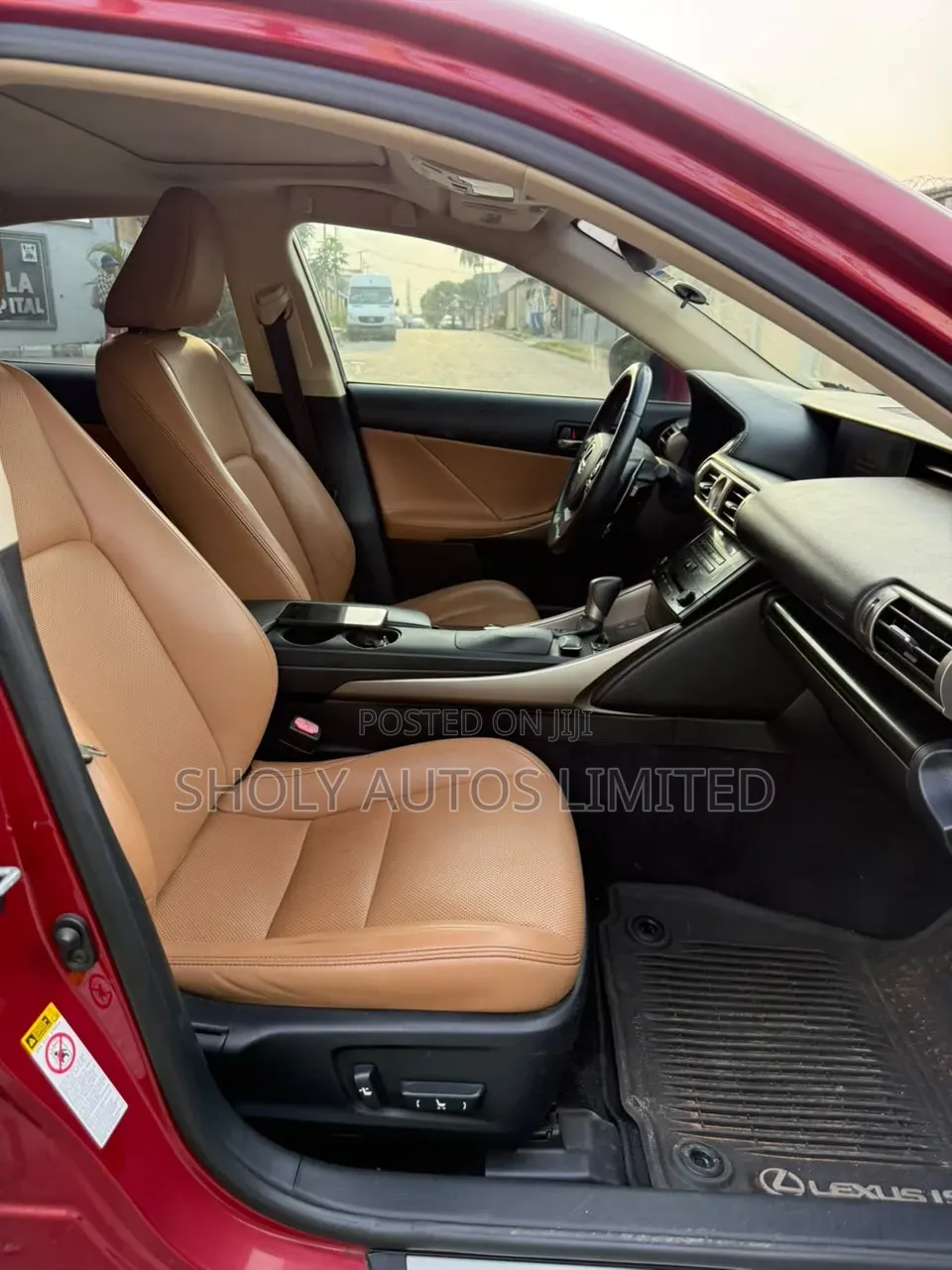 Lexus IS 2015 Red