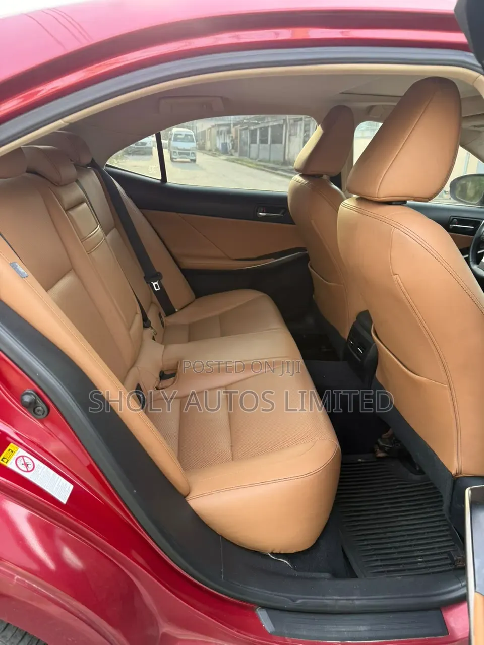 Lexus IS 2015 Red