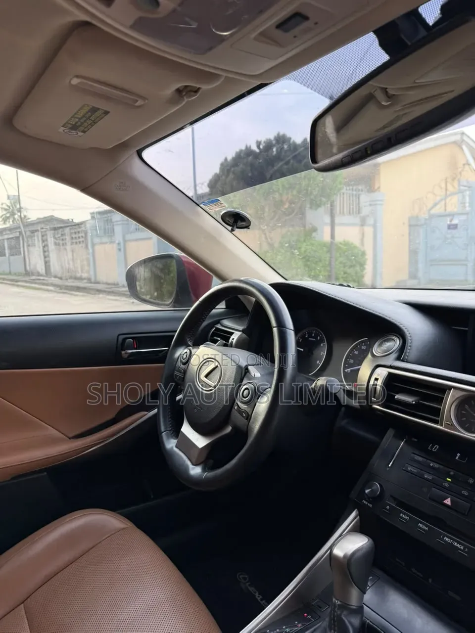 Lexus IS 2015 Red