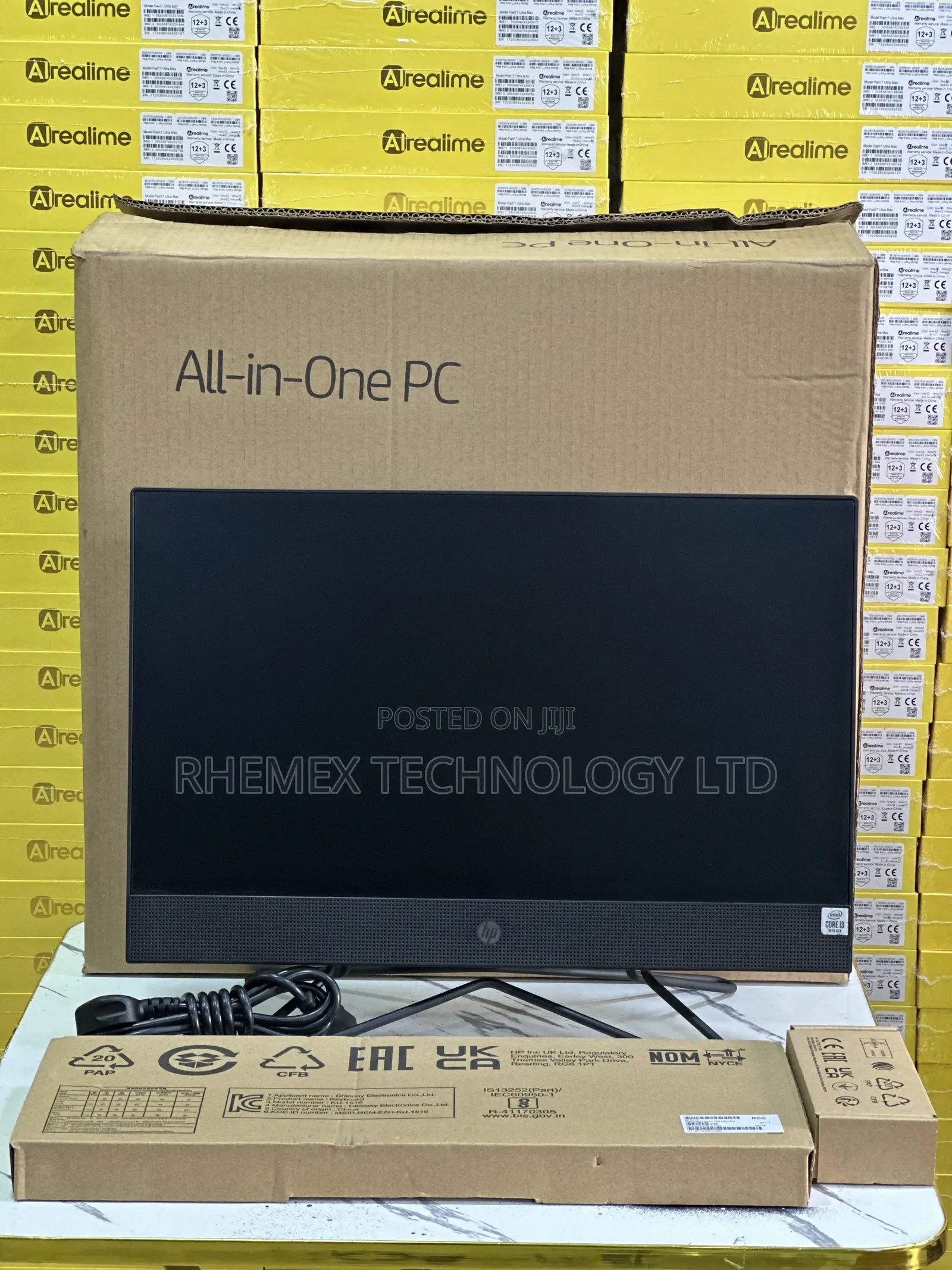 New Desktop Computer HP 200 G4 8GB Intel Core i3 SSD 512GB