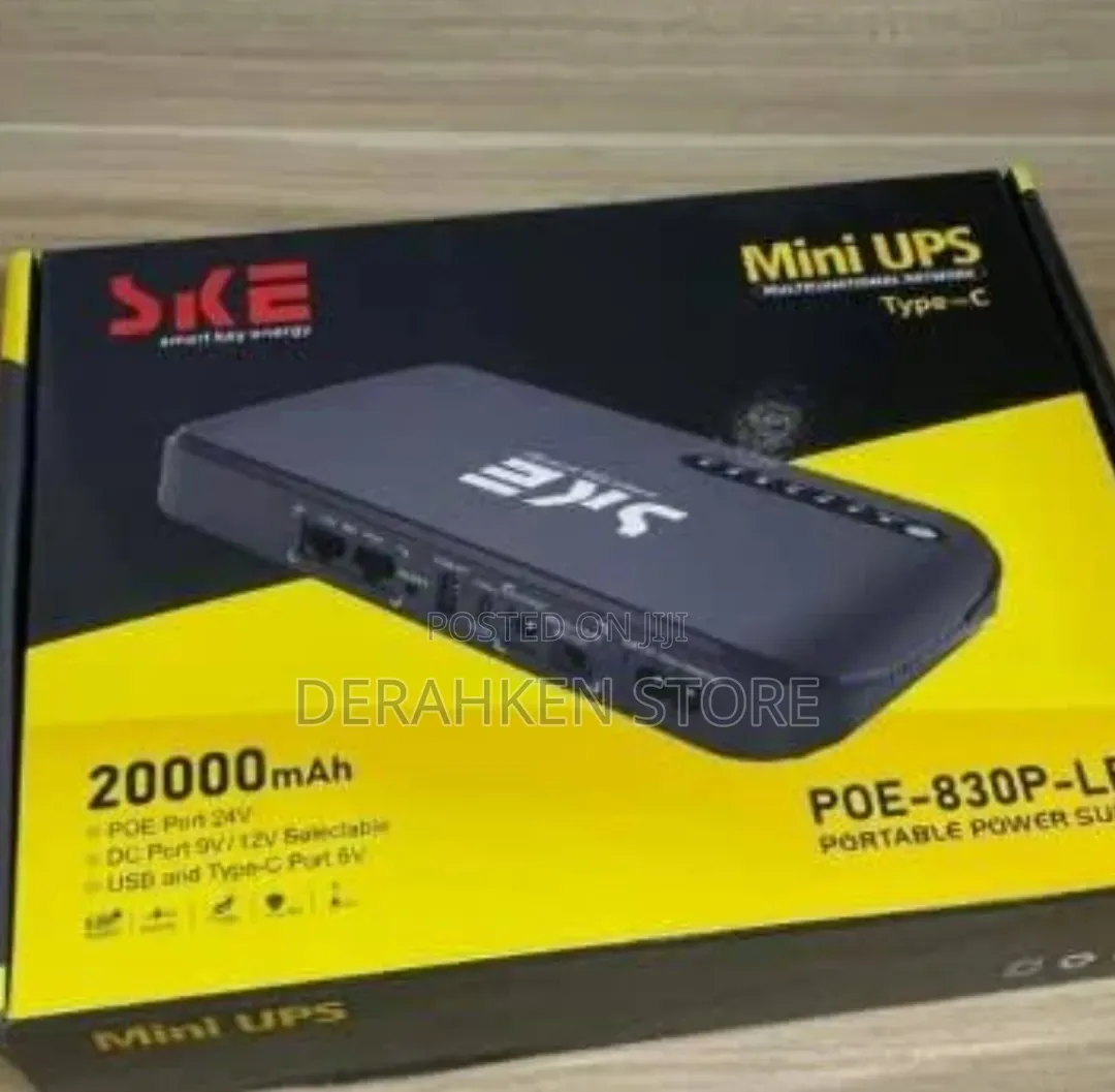 Ske Mini Ups 20000mah (Poe-830p-Lfp)