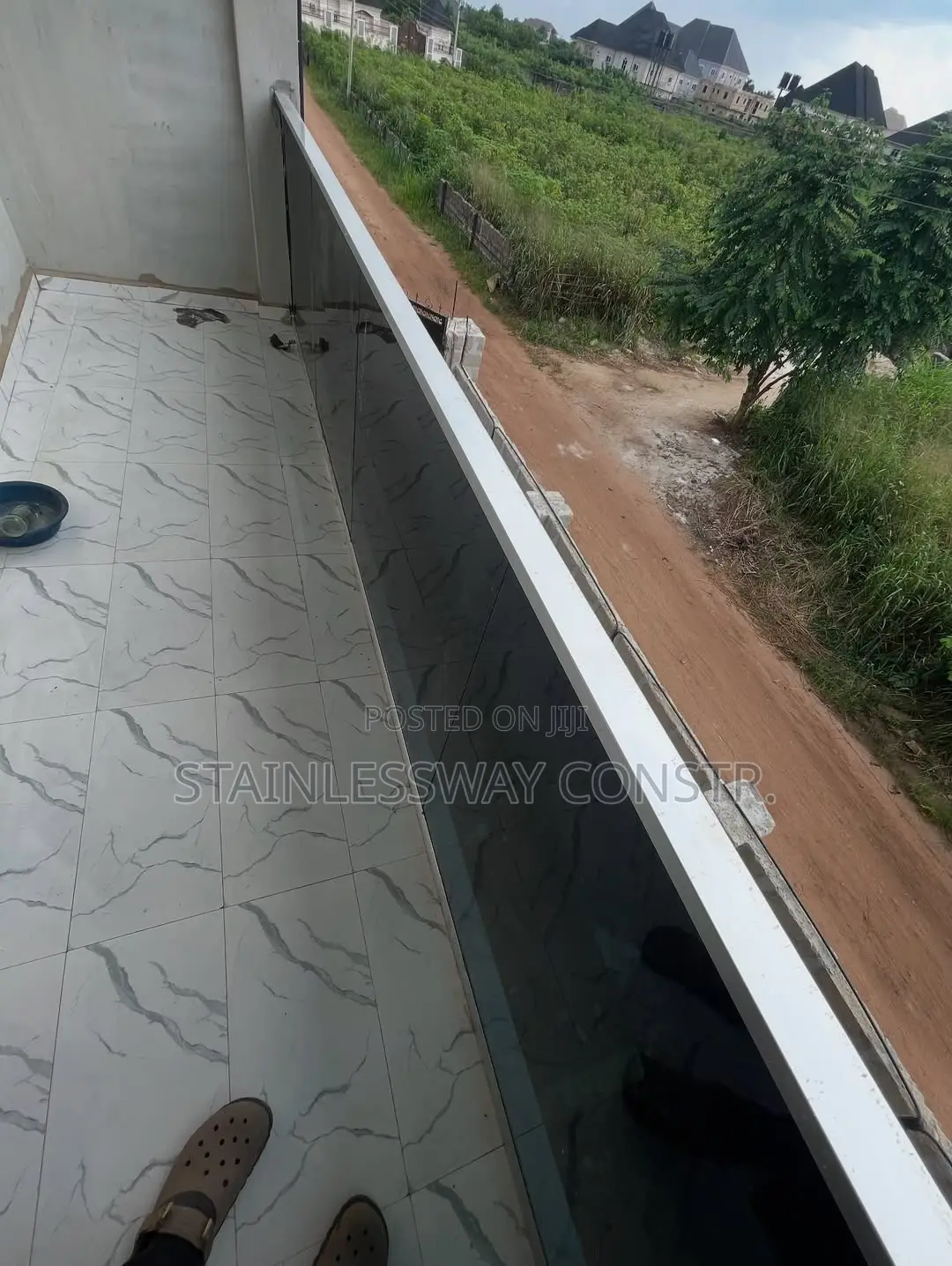 Dark Grey Outrerior Balcony