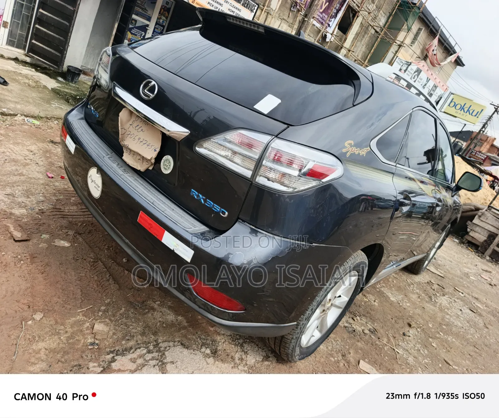 Lexus RX 2010 Blue